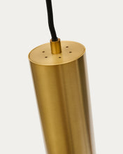 Load image into Gallery viewer, Andia aluminium ceiling lamp with gold painted finish - image 5