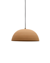 Load image into Gallery viewer, Nibla ceiling lamp in terracotta-effect metal Ø46cm