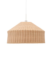 Load image into Gallery viewer, Ennia rattan lamp shade with light finish Ø65cm