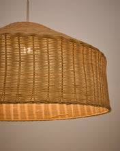 Load image into Gallery viewer, Ennia rattan lamp shade with light finish Ø65cm - image 4