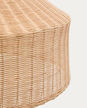 Load image into Gallery viewer, Ennia rattan lamp shade with light finish Ø65cm - image 5