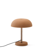 Load image into Gallery viewer, Arinda terracotta table lamp with UK adaptor
