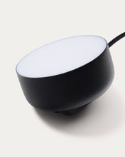 Load image into Gallery viewer, Orey black metal spotlight with UK adaptor - image 3
