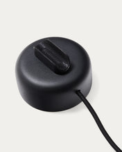 Load image into Gallery viewer, Orey black metal spotlight with UK adaptor - image 4