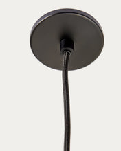 Load image into Gallery viewer, Nuvira ceiling lamp in black satin metal - image 4
