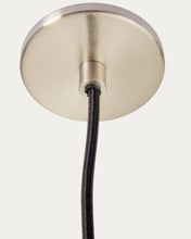 Load image into Gallery viewer, Nuvira ceiling lamp in light grey brushed metal - image 5