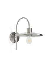 Load image into Gallery viewer, Nuvira wall light in light grey brushed metal