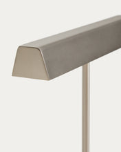 Load image into Gallery viewer, Lynor brushed metal table lamp with white marble base UK adaptor - image 3