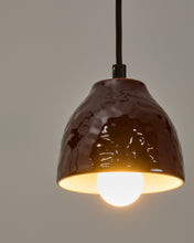 Load image into Gallery viewer, Drava ceiling lamp in burgundy ceramic - image 3