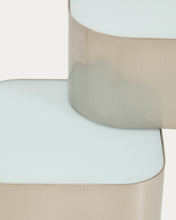 Load image into Gallery viewer, Tandan table lamp in grey metal with brushed finish UK adaptor - image 7