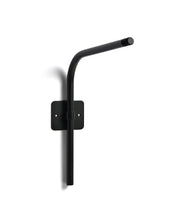Load image into Gallery viewer, Nali metal wall bracket for portable lamps with black painted finish