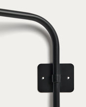 Load image into Gallery viewer, Nali metal wall bracket for portable lamps with black painted finish - image 3