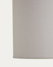 Load image into Gallery viewer, Niani ceiling lamp shade in ivory-coloured cotton Ø30cm - image 3