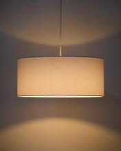 Load image into Gallery viewer, Niani ceiling lamp shade in ivory cotton Ø60cm - image 2