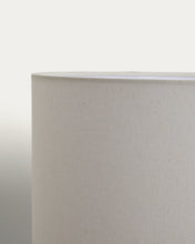 Load image into Gallery viewer, Niani ceiling lamp shade in ivory cotton Ø60cm - image 3