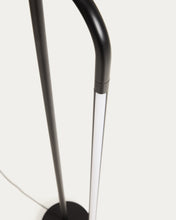 Load image into Gallery viewer, Bow black aluminium floor lamp UK adaptor - image 5