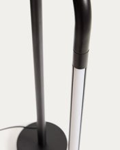 Load image into Gallery viewer, Bow black aluminium table lamp UK adaptor - image 5