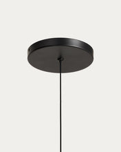 Load image into Gallery viewer, Bow black aluminium ceiling lamp Ø 16 cm UK adaptor - image 9