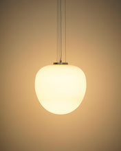 Load image into Gallery viewer, Ardali ceiling lamp in smoked glass and steel with brushed finish Ø25cm - image 2