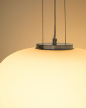 Load image into Gallery viewer, Ardali ceiling lamp in smoked glass and steel with brushed finish Ø25cm - image 3