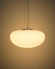 Load image into Gallery viewer, Ardali ceiling lamp in smoked glass and steel with brushed finish Ø50cm - image 2
