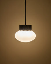 Load image into Gallery viewer, Idela ceiling lamp in smoked glass and black marble Ø15cm - image 2