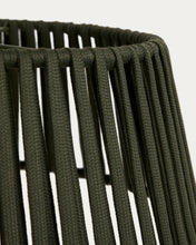 Load image into Gallery viewer, Aldet ceiling lamp shade in green flat rope cord Ø46cm - image 5