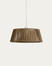 Load image into Gallery viewer, Aldet ceiling lamp shade in beige flat rope cord Ø46cm