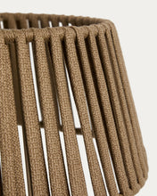 Load image into Gallery viewer, Aldet ceiling lamp shade in beige flat rope cord Ø46cm - image 4