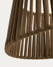 Load image into Gallery viewer, Aldet ceiling lamp shade in beige flat rope cord Ø46cm - image 5