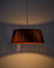 Load image into Gallery viewer, Aldet ceiling lamp shade in terracotta flat rope cord Ø46cm - image 2