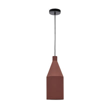 Load image into Gallery viewer, Peralta ceiling lamp in metal with a terractotta painted finish, Ø 15 cm