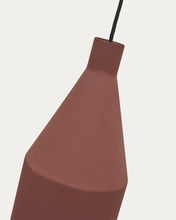Load image into Gallery viewer, Peralta ceiling lamp in metal with a terractotta painted finish, Ø 15 cm - image 7