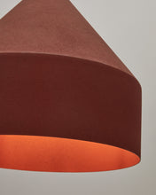 Load image into Gallery viewer, Peralta ceiling lamp in metal with a terractotta painted finish, Ø 30 cm - image 6