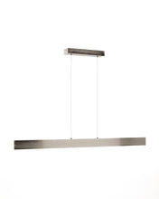 Load image into Gallery viewer, Boadella aluminium ceiling lamp with silver brushed painted finish