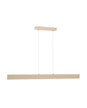 Load image into Gallery viewer, Boadella aluminium ceiling lamp with beige painted finish