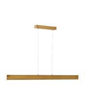 Load image into Gallery viewer, Boadella aluminium ceiling lamp with gold painted finish