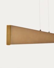 Load image into Gallery viewer, Boadella aluminium ceiling lamp with gold painted finish - image 5