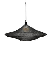 Load image into Gallery viewer, Metal Makai ceiling lamp with black finish Ø 87 cm - image 2
