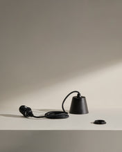 Load image into Gallery viewer, Albir black outdoor ceiling lamp mount
