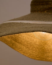 Load image into Gallery viewer, Albenya ceiling lamp made of natural fibres and cotton with a natural and white finish Ø 90 cm - image 5