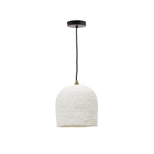 Load image into Gallery viewer, Calvia white papier-mâché ceiling lamp Ø 25 cm