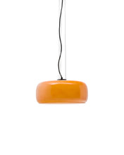 Load image into Gallery viewer, Reig orange glass ceiling lamp, Ø 38 cm - image 2