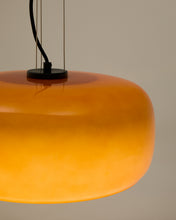 Load image into Gallery viewer, Reig orange glass ceiling lamp, Ø 38 cm - image 6