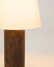 Load image into Gallery viewer, Marga floor lamp made from solid rubber wood with dark finish - image 5