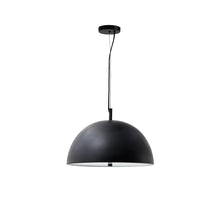 Load image into Gallery viewer, Catlar metal ceiling lamp in a black painted finish Ø 40 cm
