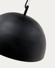 Load image into Gallery viewer, Catlar metal ceiling lamp in a black painted finish Ø 40 cm - image 6