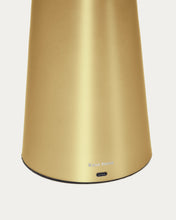 Load image into Gallery viewer, Arenys large metal table lamp in a gold painted finish - image 5