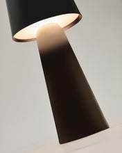 Load image into Gallery viewer, Arenys large outdoor metal table lamp in a black painted finish - image 4