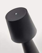 Load image into Gallery viewer, Arenys large outdoor metal table lamp in a black painted finish - image 5
